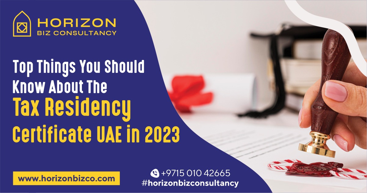 The Tax Residency Certificate UAE in 2023