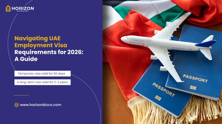 Image shows Navigating UAE Employment Visa Requirements for 2026: A Guide