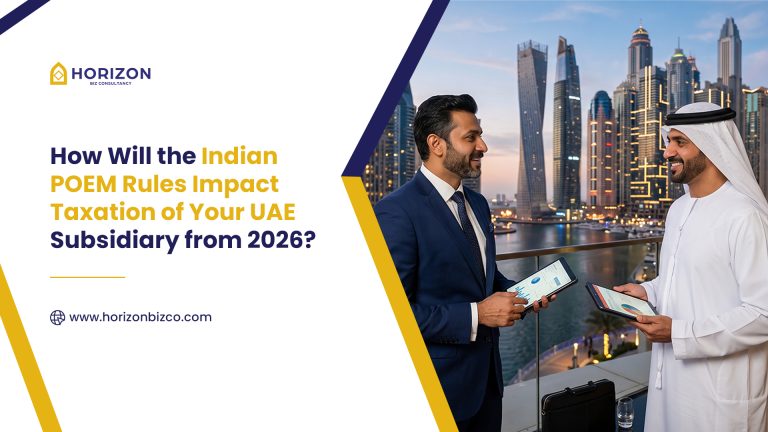 Image shows How Will the Indian POEM Rules Impact Taxation of Your UAE Subsidiary from 2026?