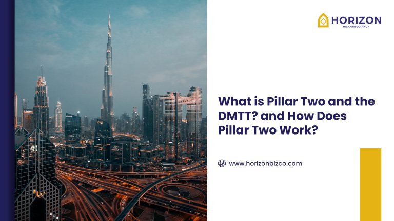 Image shows what is Pillar two and DMTT