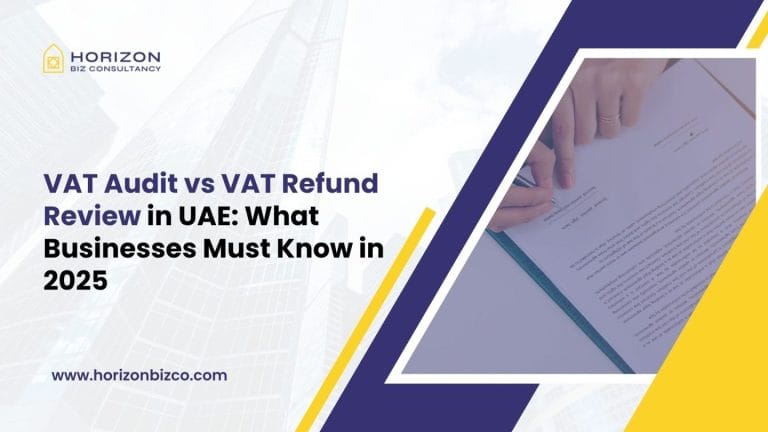 this image shows the VAT Audit vs VAT Refund Review