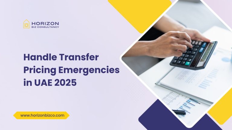 this photo is presenting "Handle Transfer Pricing Emergencies" in uae