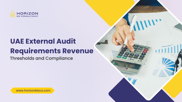 this image is about "external audit requirments in uae"