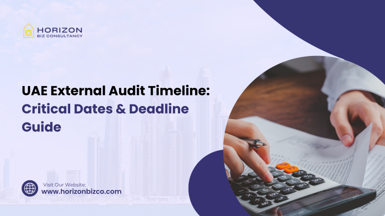 this images is about "external audit timline"