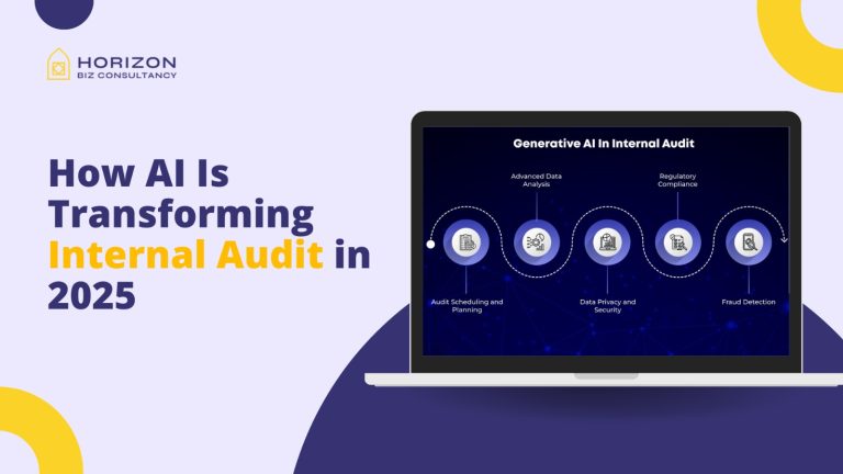 this graphics represents "AI Transforms Internal Audit" in UAE