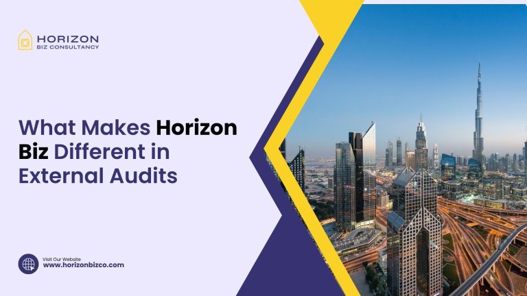 this featured image is showing "How Horizon Biz Different in External Audits"