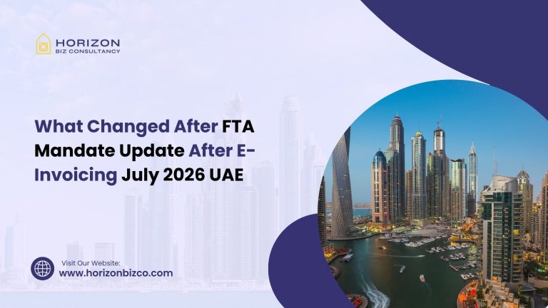 this featured image shoes "FTA e-invoicing mandate July 2026 UAE"